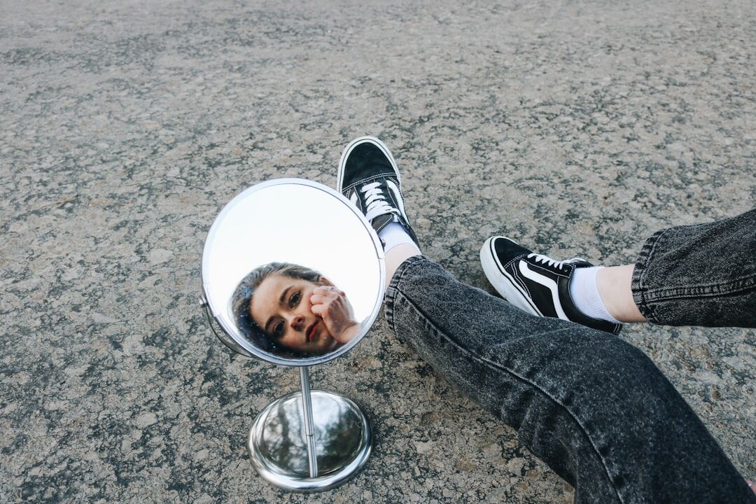 person reflecting on life goals
