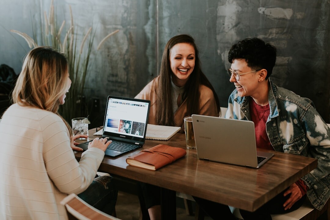 woman leading team meeting